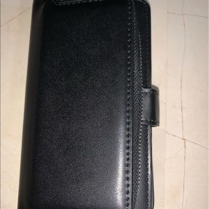 Samsung s8 magnetic phone case also a wallet